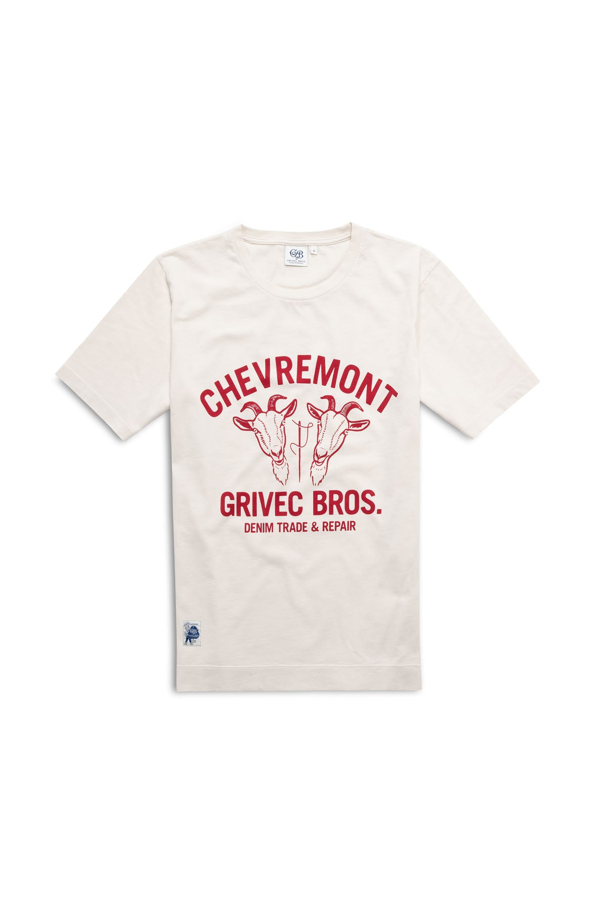 Shop Tee Off-White Red