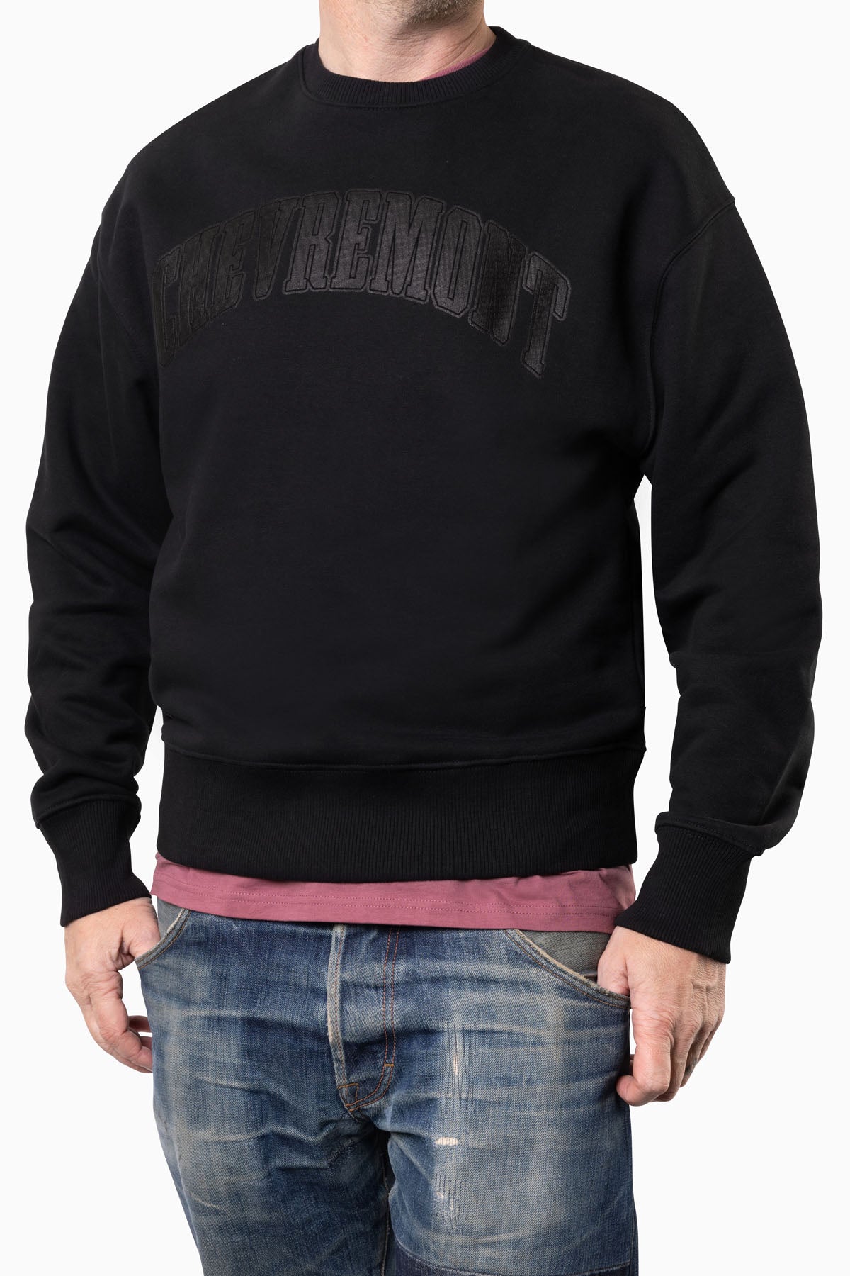 Oversized Sweater Chevremont black on black